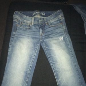 Size 6 a/e jeans slim boot cut